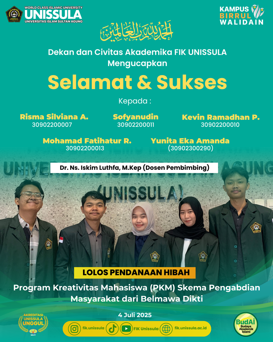 Lolos Pendanaan PKM FIK UNISSULA
